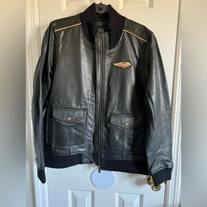NWT Harley-Davidson Women's 120th Anniversary Bomber
Leather Jacket size XXL